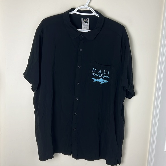 Maui and Sons Men Beach Vibe Hawaiian Shirt Size XL - Picture 7 of 7
